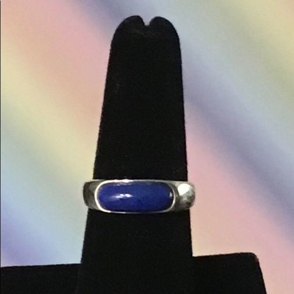 Set of 3 Gemstone Rings set in Sterling Silver - Picture 3 of 10